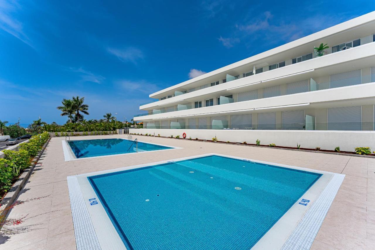 Modern New Apartment Las Terrazas De Costa Adeje. Heated Pool, Big Terrace And Private Parking エクステリア 写真