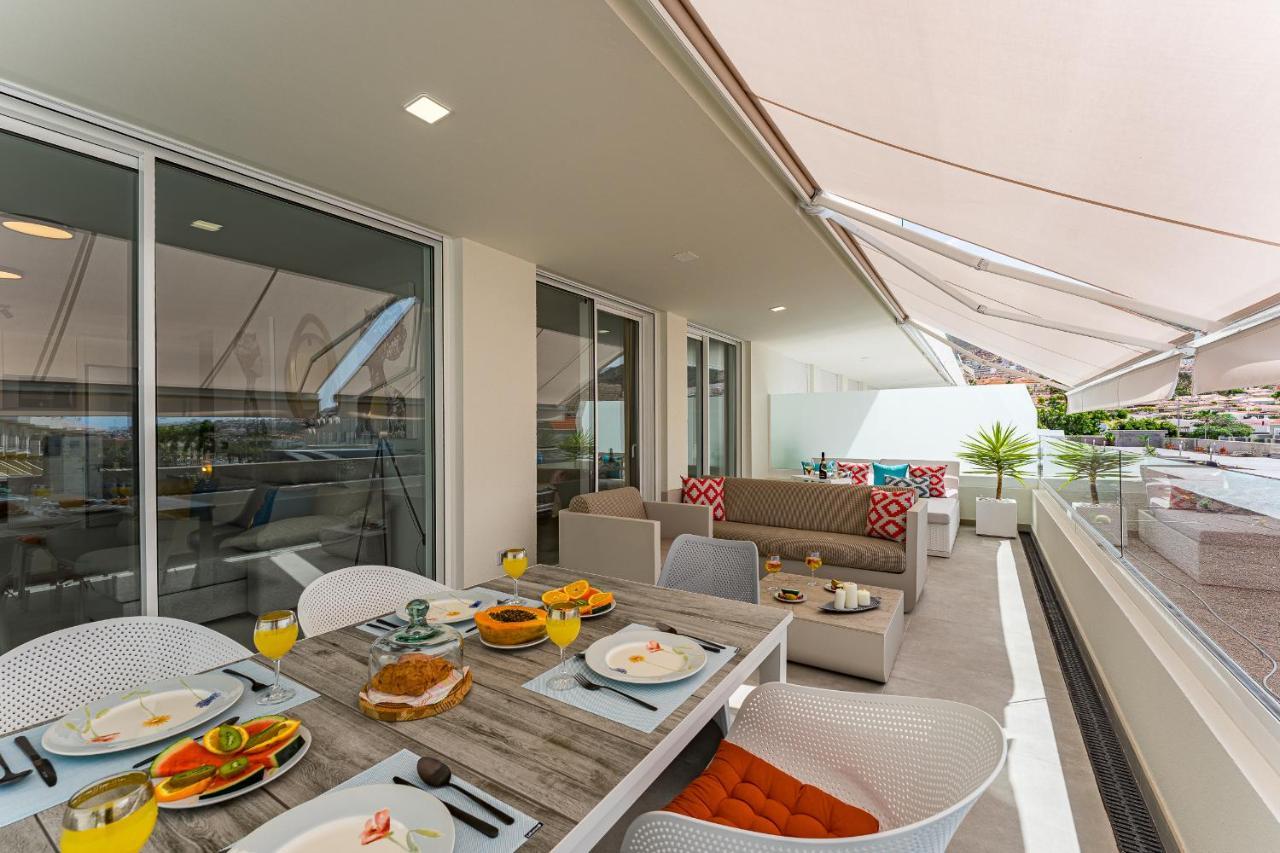 Modern New Apartment Las Terrazas De Costa Adeje. Heated Pool, Big Terrace And Private Parking エクステリア 写真
